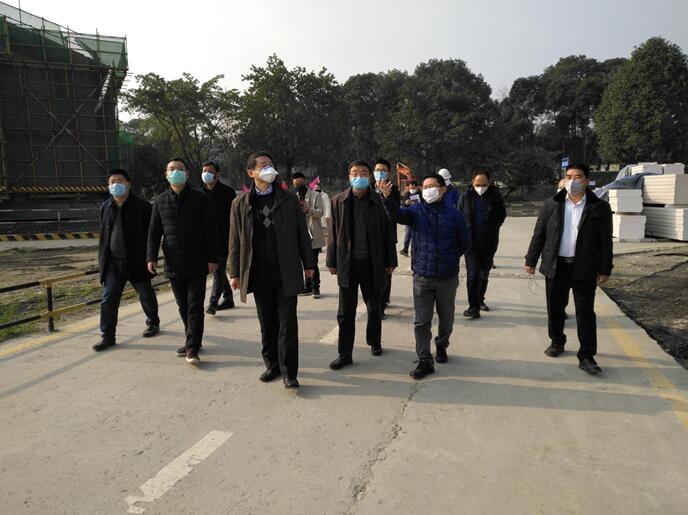 集團黨委書記、董事長任丁率隊 赴金牛賓館檢查工作