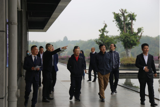 尊龍凱時(shí)集團(tuán)外部董事一行調(diào)研聚峰谷項(xiàng)目