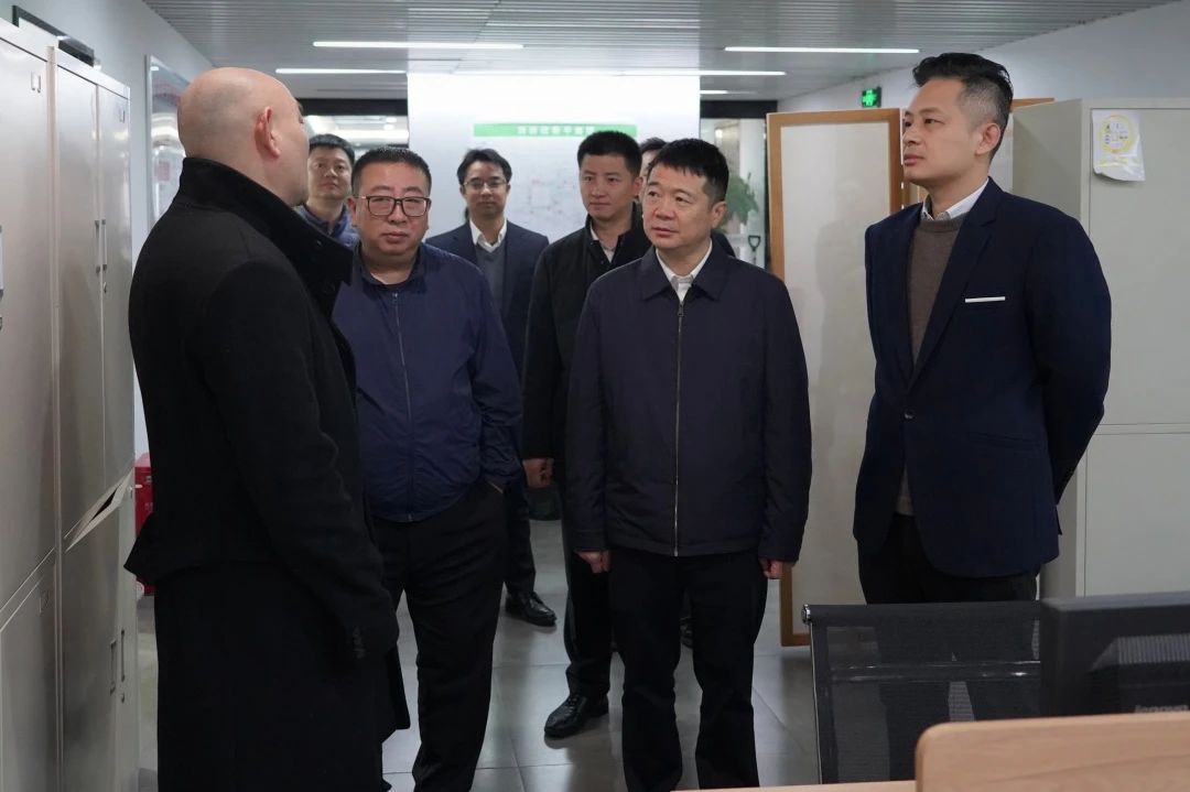 省尊龍凱時集團主要負責同志調研“開門紅”工作